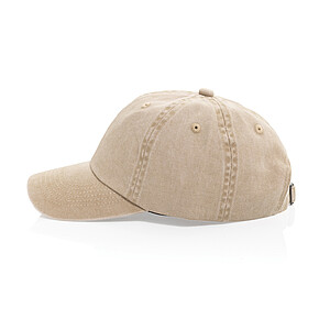 BEAU AWARE™ Washed 6 panel 270gsm cotton twill cap