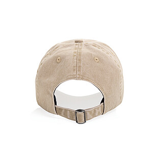 BEAU AWARE™ Washed 6 panel 270gsm cotton twill cap