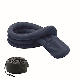 Bendable roll travel pillow, french navy