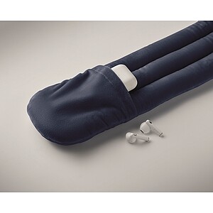 Bendable roll travel pillow, french navy