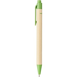 Berk recycled carton and corn plastic ballpoint pen