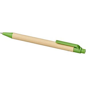 Berk recycled carton and corn plastic ballpoint pen