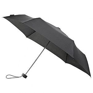 BESIR ultralight manual folding umbrella, black