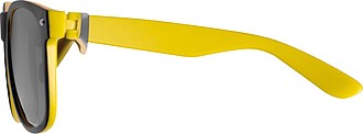 Bicoloured sunglasses with mirrored lenses