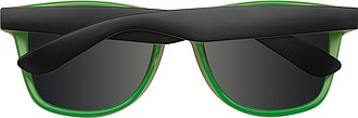 Bicoloured sunglasses with mirrored lenses