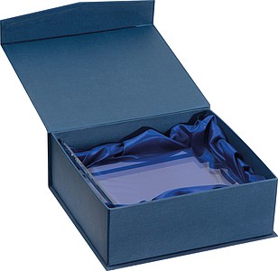 Big glass trophy, transparent