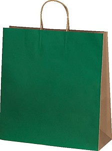 Big recycled paperbag with 2 handles