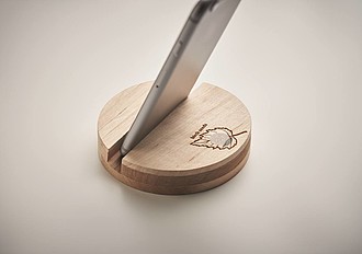 Birch Wood phone stand