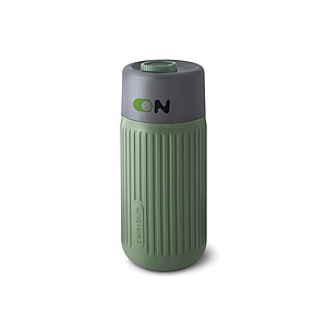 Black+Blum Glass Travel Cup 340ML, olive green