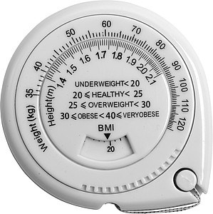 Body mass indicator tape (BMI) 1.5mWhite