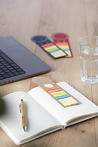 Bookmark made from card Brown