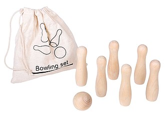 Bowling Game "First Strike"cotton bag