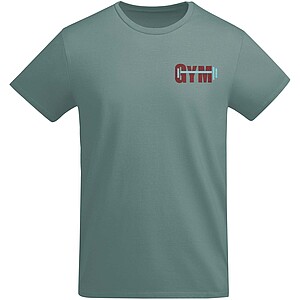 Breda organic cotton short sleeve mens t-shirt, calm blue
