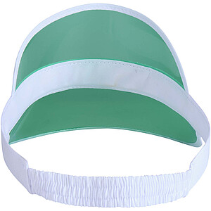 Bright cap with transparent visor