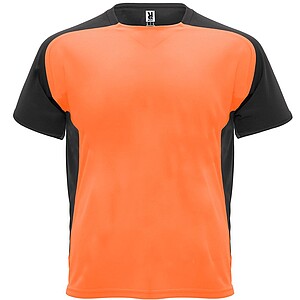 Bugatti short sleeve kids sports t-shirt, fluor orange, size 8