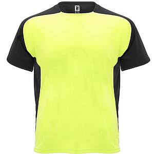 Bugatti short sleeve kids sports t-shirt, fluor yellow, size 4