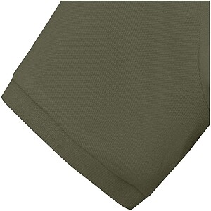 Calgary short sleeve womens polo, forest green