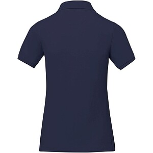 Calgary short sleeve womens polo, navy, XS