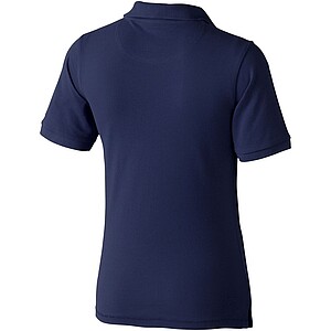 Calgary short sleeve womens polo, navy, XS