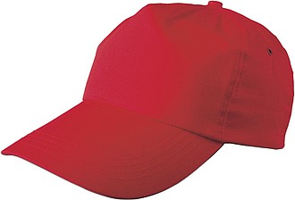 Cap, cotton twillRed