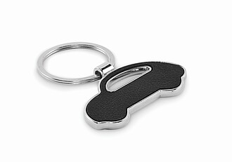 Car shaped key ring, black