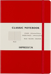 Cardboard notebook (approx. A5)