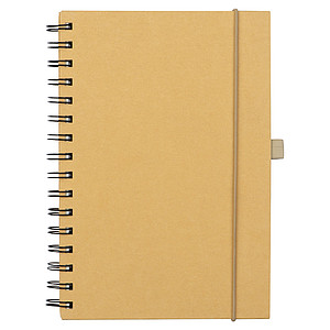 Cardboard notebook