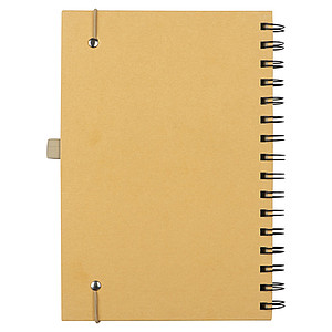 Cardboard notebook