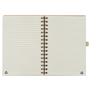 Cardboard notebook