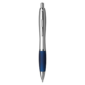 Cardiff ballpen with blue ink.Dark navy