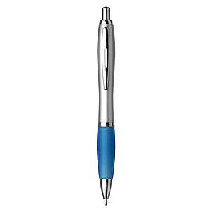 Cardiff ballpen with blue ink.Pale blue