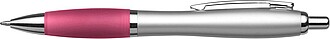 Cardiff ballpen with blue ink.Pink