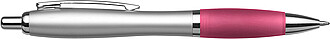 Cardiff ballpen with blue ink.Pink