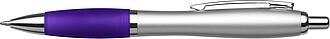 Cardiff ballpen with blue ink.Purple