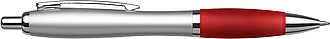 Cardiff ballpen with blue ink.Red