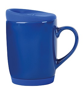 Ceramic mug "Easy Day", blue
