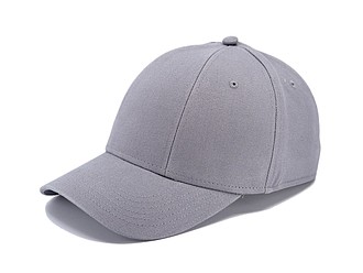 CHRIS six panel cap, grey