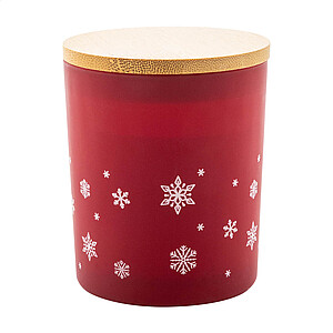 Christmas candle, cinnamon