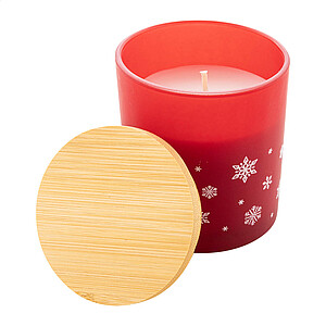 Christmas candle, cinnamon
