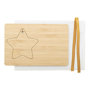 Christmas card, star