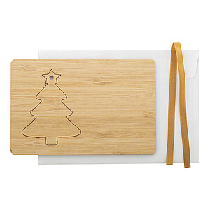 Christmas card, tree