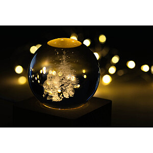 Christmas light globe