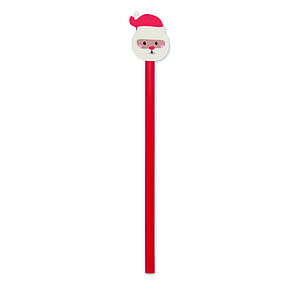 Christmas pencil with eraser