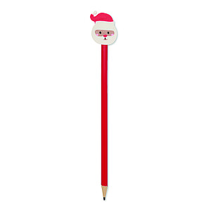Christmas pencil with eraser
