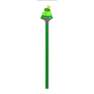 Christmas pencil with eraser