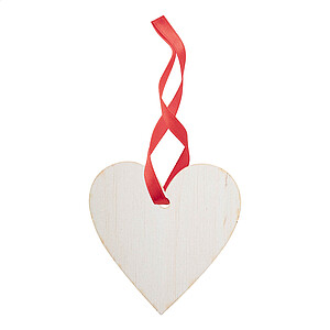 Christmas tree ornament, heart