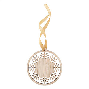 Christmas tree ornament, snowflake