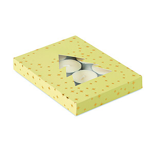 Cinnamon scented tea light set