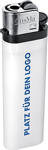 Classic disposable lighter, white