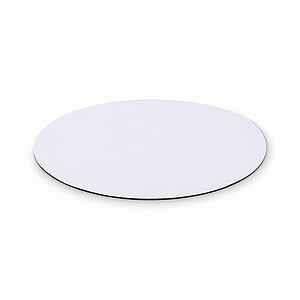 Computer mouse mat, white